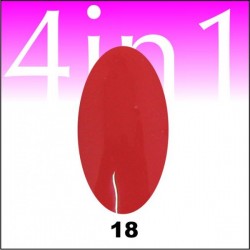 Oja Semipermanenta One Stroke 4 in1  #18  15ml Oja semipermanenta  One Stroke 4 in1